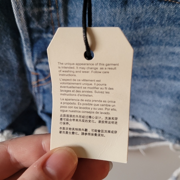 Levi's 501 denim cutoffs shorts - Picture 12 of 14